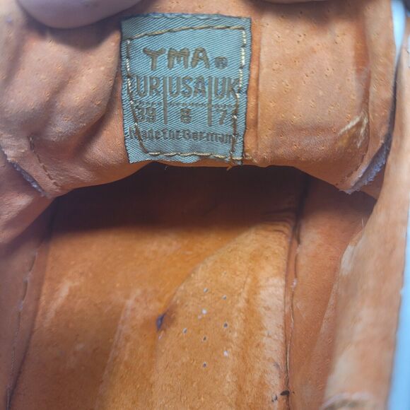 TMA Eyes Time Multicolor Lace Up Leather Walking Sneaker Shoes Women's 8 GERMANY - Picture 7 of 10